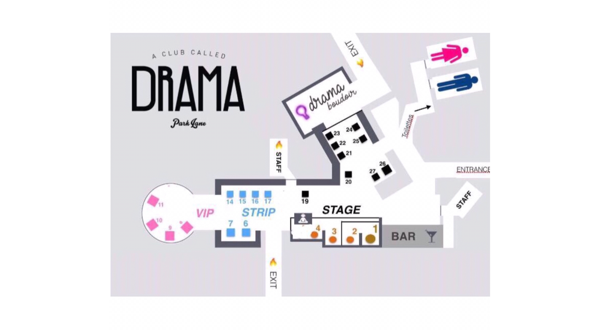 drama table map